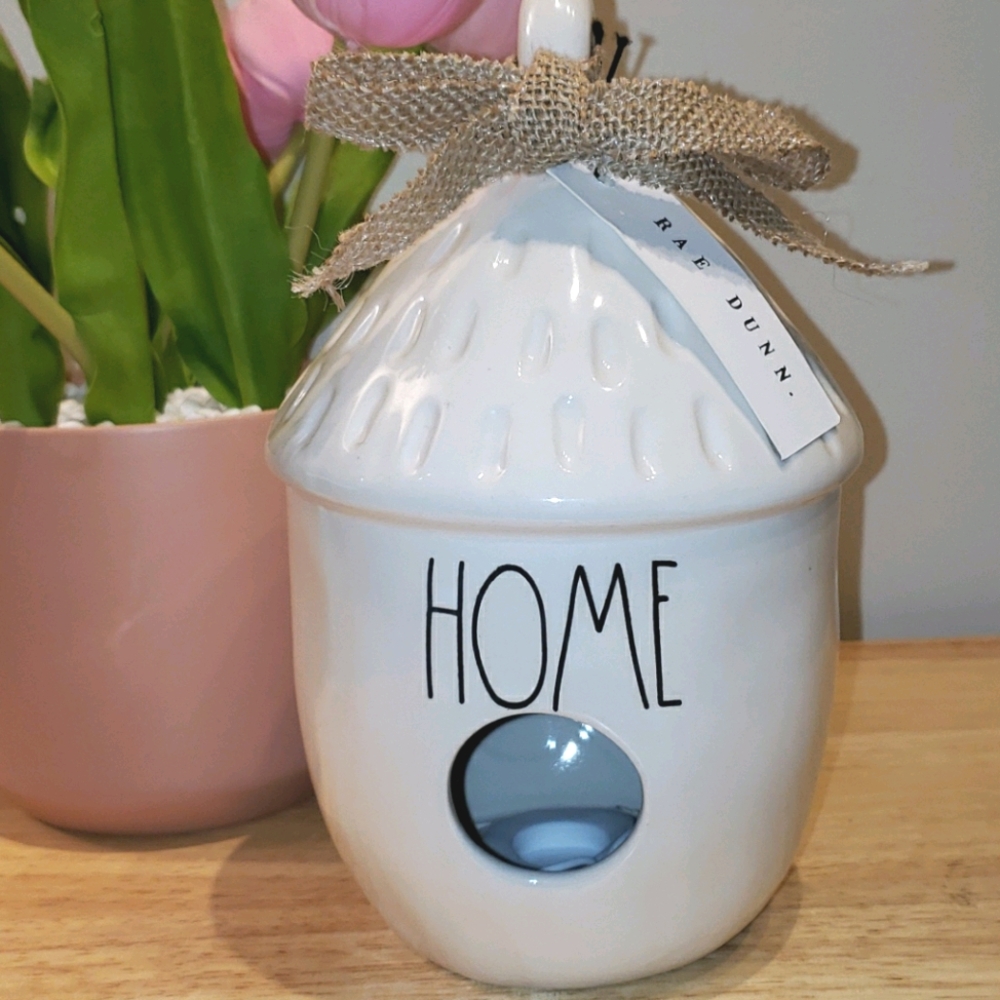 Rae dunn HOME Tiki Birdhouse